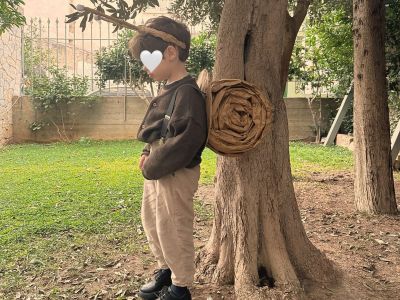 Ο γιος του Γιώργου Χρανιώτη ντύθηκε σαλιγκάρι-Φτιάξτε κι εσείς το DIY κοστούμι την τελευταία στιγμή