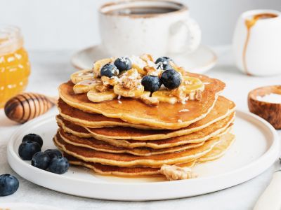 Pancakes με 3 μόνο υλικά - Μία γρήγορη συνταγή για νόστιμο πρωινό