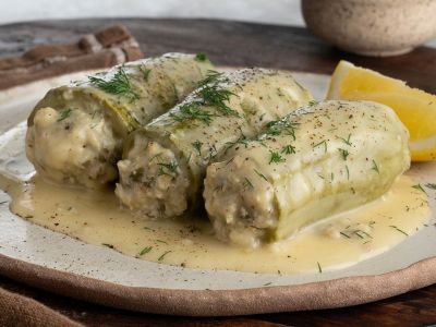 Τι να μαγειρέψω αύριο; Κολοκυθάκια γεμιστά με τραχανά και κιμά