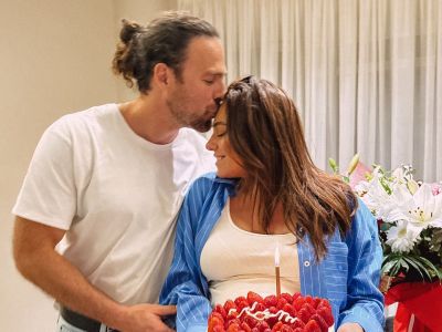 Ευρυδίκη Βαλαβάνη: Γιόρτασε τα γενέθλιά της λίγο πριν γίνει μαμά με την πιο ξεχωριστή τούρτα