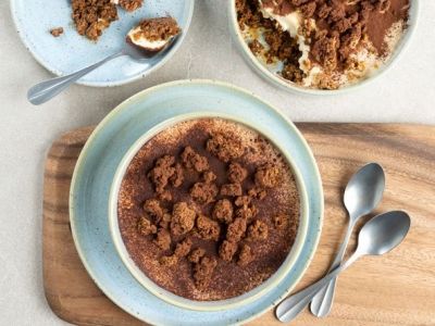 Λαχταριστό τιραμισού με γκρανόλα χωρίς ζάχαρη - Πώς θα το φτιάξετε