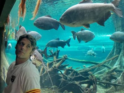 Αποστόλης Τότσικας-Ρούλα Ρέβη: Οι εντυπωσιακές φωτογραφίες από το ενυδρείο της Βαρκελώνης