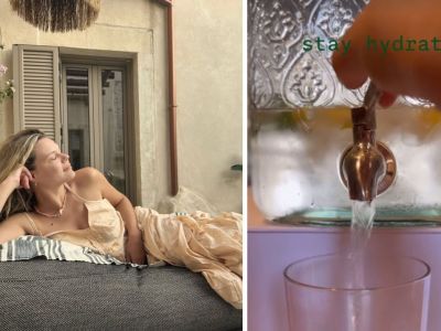 Το εύκολο φυσικό ρόφημα της Γεωργίας Αβασκαντήρα που θα σε κρατήσει ενυδατωμένη όλο το καλοκαίρι