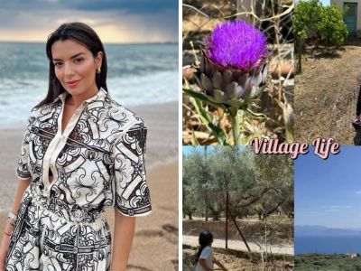Νικολέττα Ράλλη: Διακοπές στο χωριό με την κόρη της απολαμβάνοντας ξέγνοιαστες οικογενειακές στιγμές