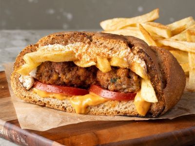 Λαχταριστό θρακόψωμο με μπιφτέκι - Η συνταγή βήμα - βήμα