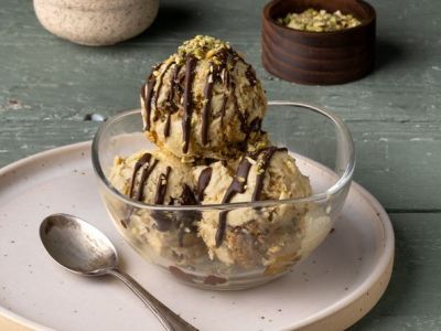 Παγωτό Dubai chocolate - Η συνταγή για να το φτιάξετε στο σπίτι