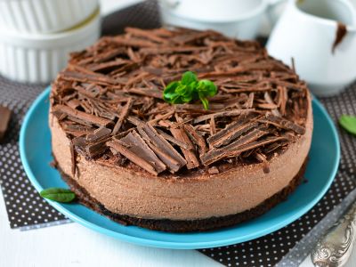 Cheesecake σοκολάτας χωρίς ψήσιμο: Η δροσερή απόλαυση του καλοκαιριού