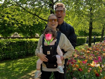 Δανάη Μιχαλάκη - Γιώργος Παπαγεωργίου: Η κόρη τους μεγάλωσε κι είναι σαν ζωγραφιά