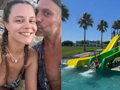 Ο Γιώργος Χρανιώτης στις νεροτσουλήθρες με τον γιο του και το τρολάρισμα της Γεωργίας Αβασκαντήρα