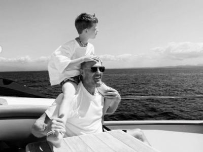 Jason Statham - Rosie Huntington Whiteley: Οικογενειακές διακοπές με τη θαλαμηγό τους στη Μεσόγειο