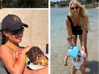 Οι πιο όμορφες καλοκαιρινές φωτογραφίες διάσημων μαμάδων με τα παιδιά τους