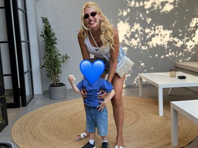 Τα καλοκαιρινά DIY projects του γιου της Κωνσταντίνας Σπυροπούλου (το ένα έχει φύλλα χρυσού)