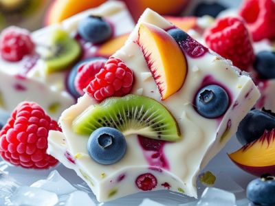 Frozen yogurt μπάρες: Το τέλειο δροσερό snack για την επιστροφή από τις διακοπές