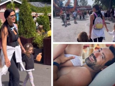 Μπόμπα-Τανιμανίδης: Αποχαιρέτησαν την Πάρο και ταξίδεψαν με τις κόρες τους στο Ελσίνκι - Δες φώτο