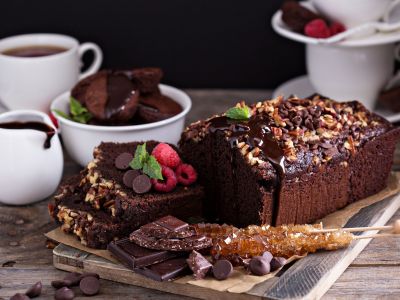 Υγιεινό σοκολατένια banana bread - Ιδανικό για κολατσιό στο σχολείο