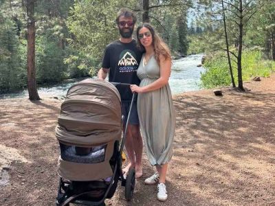 Η Κατερίνα Στεφανίδη κάνει ποδήλατο 6 εβδομάδες μετά τον τοκετό και εμπνέει τις νέες μαμάδες