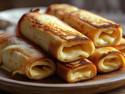 Roll-ups με ψωμί του τοστ: Ένα λαχταριστό κολατσιό για το σχολείο