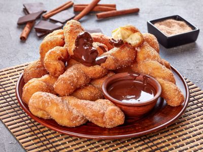 Στριφτά donuts με ζύμη 2 υλικών - Το πιο γλυκό κολατσιό για το σχολείο