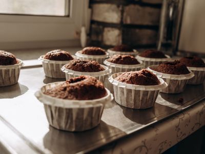 Υγιεινά σοκολατένια muffins με κρυμμένα λαχανικά