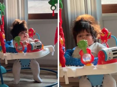 Μωρό γεννήθηκε με πολλά μαλλιά και η μαμά δεν μπορεί να διαχειριστεί το πώς φαίνονται τώρα (βίντεο)