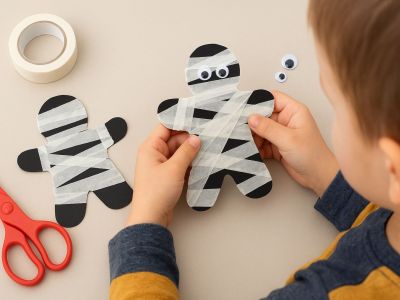 7 εύκολες Halloween κατασκευές για νηπιάκια και παιδιά προσχολικής ηλικίας