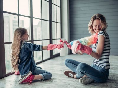 Πώς η καθαριότητα του σπιτιού συμβάλλει στην καλή ψυχική διάθεση της μαμάς;