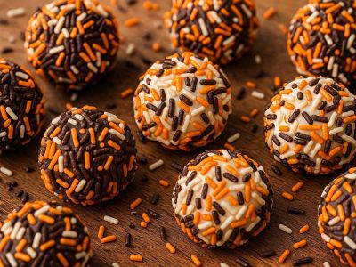 Halloween τρουφάκια με γλυκιά κολοκύθα: Πώς θα τα φτιάξετε μαζί με τα μικρά σας