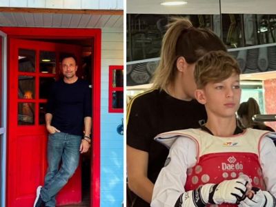 Γιώργος Λιανός: Περήφανος μπαμπάς – Ο Ιάσονας πήρε τη μαύρη ζώνη στο Tae Kwon Do