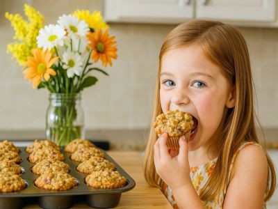 Υγιεινά muffin με ρόδι: Μια υπέροχη συνταγή για τα παιδιά