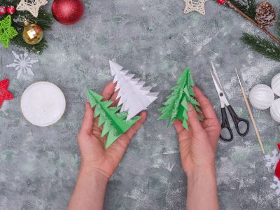 Χριστουγεννιάτικο δέντρο: Μια χειροτεχνία που θα ξετρελάνει τα παιδιά (vid)