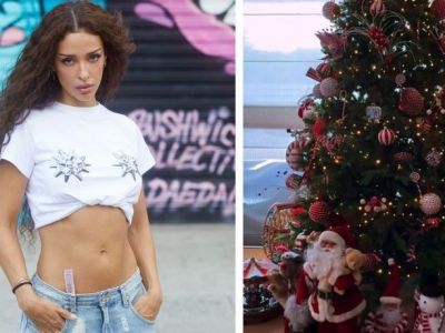 Χριστουγεννιάτικη μαγεία στο σπίτι της Ελένης Φουρέιρα: Το δέντρο που έκλεψε τις εντυπώσεις