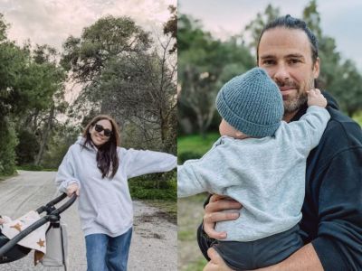 Ευρυδίκη Βαλαβάνη – Γρηγόρης Μόργκαν: Η βόλτα με τον γιο τους στη φύση έκρυβε μια γλυκιά έκπληξη