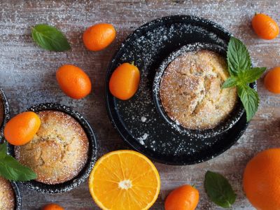 Κεκάκια - πεταλούδες με κρέμα πορτοκάλι - Είναι αφράτα και έχουν τέλεια γεύση