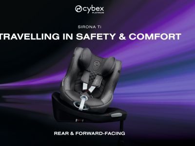 Η CYBEX παρουσιάζει το SIRONA Ti επαναπροσδιορίζοντας την ασφάλεια και την άνεση σε κάθε διαδρομή