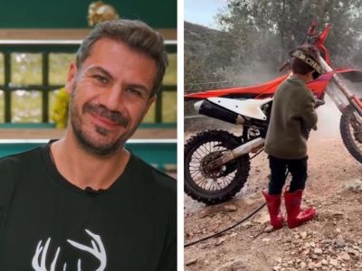 Άκης Πετρετζίκης: «Ευτυχώς δεν ξέρει ακόμα να διαβάζει» - Το απίθανο βίντεο με τον γιο του
