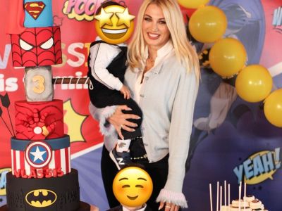 Το απόλυτο super hero πάρτι: Η Κωνσταντίνα Σπυροπούλου γιόρτασε τα 3α γενέθλια του Βλάσση