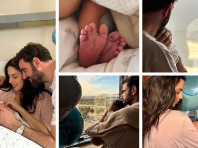 Νίκος Πολυδερόπουλος: Οι πρώτες φωτογραφίες του  νεογέννητου γιου του από το μαιευτήριο