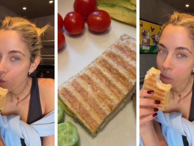 Δούκισσα Νομικού: Η συνταγή για τοστ χωρίς ψωμί με 3 υλικά  έγινε viral και ενθουσίασε τα παιδιά της