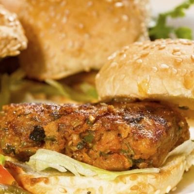 Μίνι burgers με κοτόπουλο