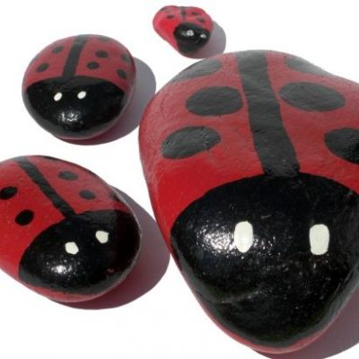 Ζωγραφίστε τις πέτρες και στολίστε τες