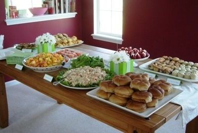 Κάντε το baby shower, γεύμα