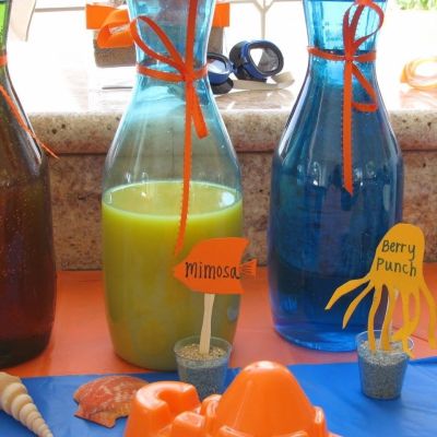Κάντε το baby shower, beach πάρτι!