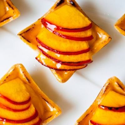 Ταρτάκια με κρέμα και βερίκοκα