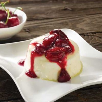 Πανακότα με κεράσι