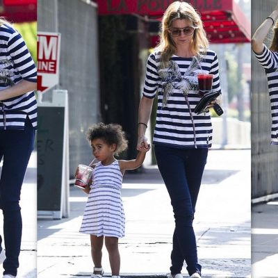 Ellen Pompeo – Stella: Μαμά και κόρη στις ρίγες