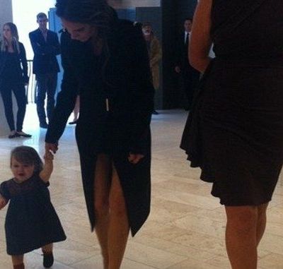 Τα πρώτα βήματα της Harper Seven Beckham!