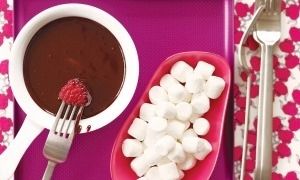 Γευστικό dip ζεστής σοκολάτας