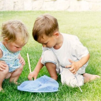 Παιχνίδι στον κήπο με ασφάλεια