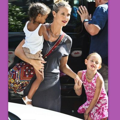 Heidi Klum: Βόλτα στο μουσείο φορώντας το ίδιο κραγιόν με τις κόρες της!