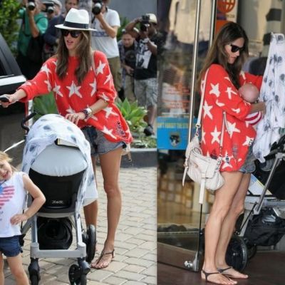 Mamma Mia! Η Alessandra Amrbosio και τα παιδιά της με άψογο style
